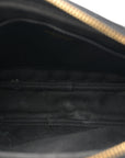 Lambskin Quilted Small Lola Camera Bag Black