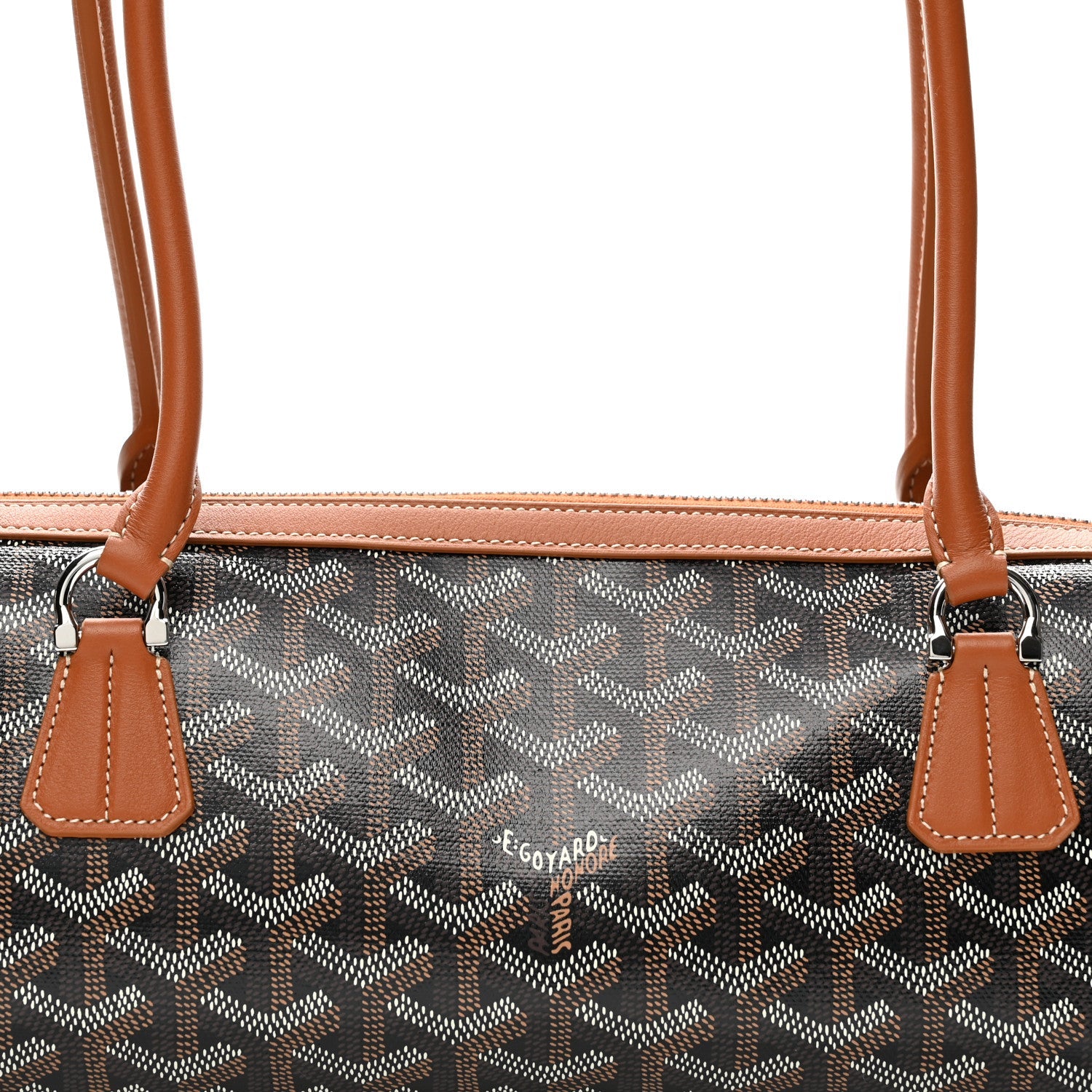 Goyardine Bonbonnière Bag Black Gold