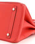 Togo Birkin 30 Rouge Pivoine