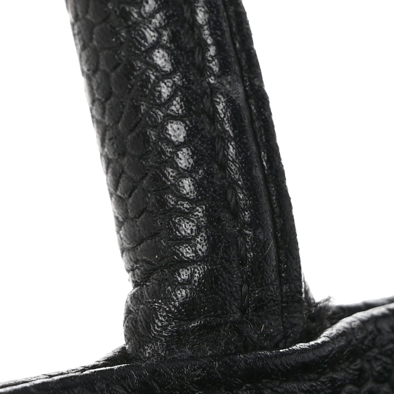Caviar Quilted Medallion Tote Black