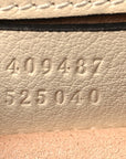 GG Supreme Monogram Calfskin Small Padlock Shoulder Bag Beige Mystic White Sun Oil