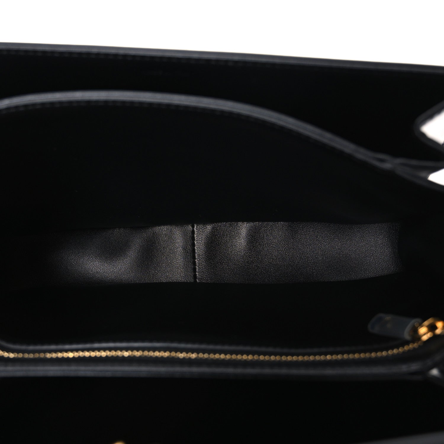 Shiny Calfskin Medium Triomphe Black