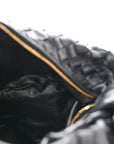Nappa Intrecciato Teen Jodie Hobo Black