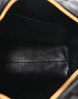 Nappa Intrecciato Small Loop Camera Bag Black