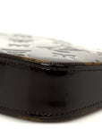 Vernis Monogram Mini Pochette Accessories Amarante
