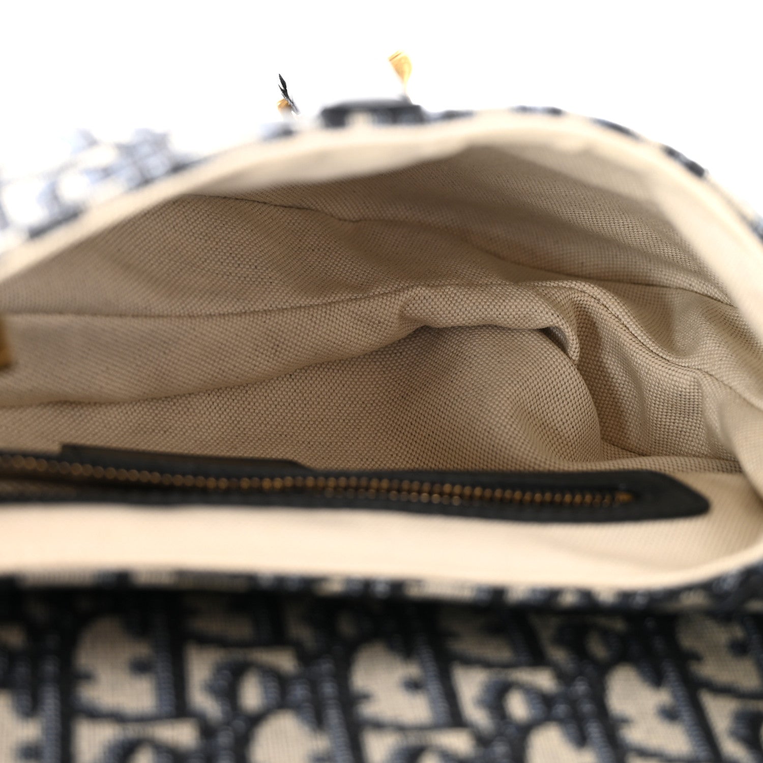 Oblique Saddle Bag Blue