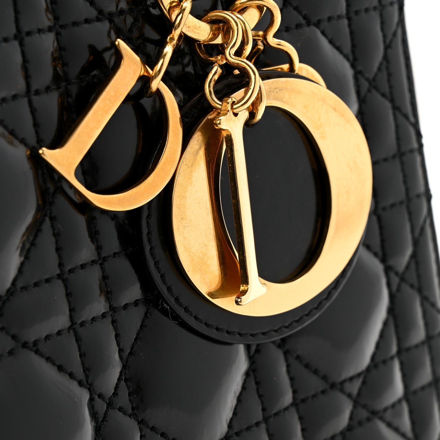 Patent Cannage Medium Lady D1OR Black