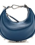 Vitello Grace Matte Nano FNDIgraphy Hobo Charm Mirto
