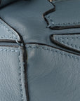 Calfskin Small Puzzle Bag Stone Blue