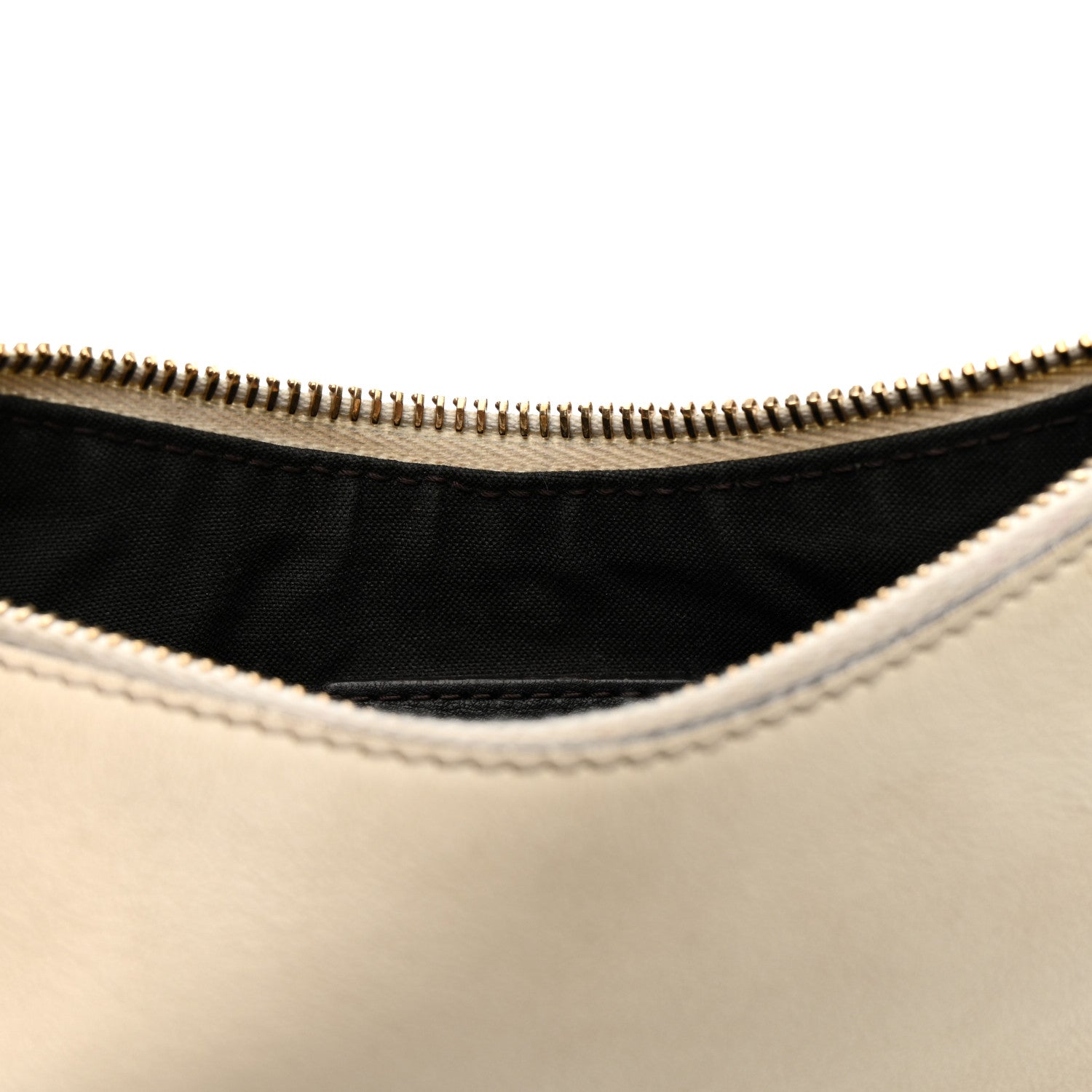 Vitello Grace Matte Mini FNDIgraphy Hobo Bag White Ice