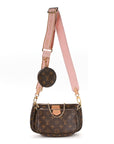 Monogram Multi Pochette Accessories Rose Clair