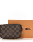 Damier Ebene Mini Pochette Accessories