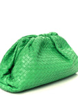 Nappa Maxi Intrecciato The Pouch Oversized Clutch Parakeet