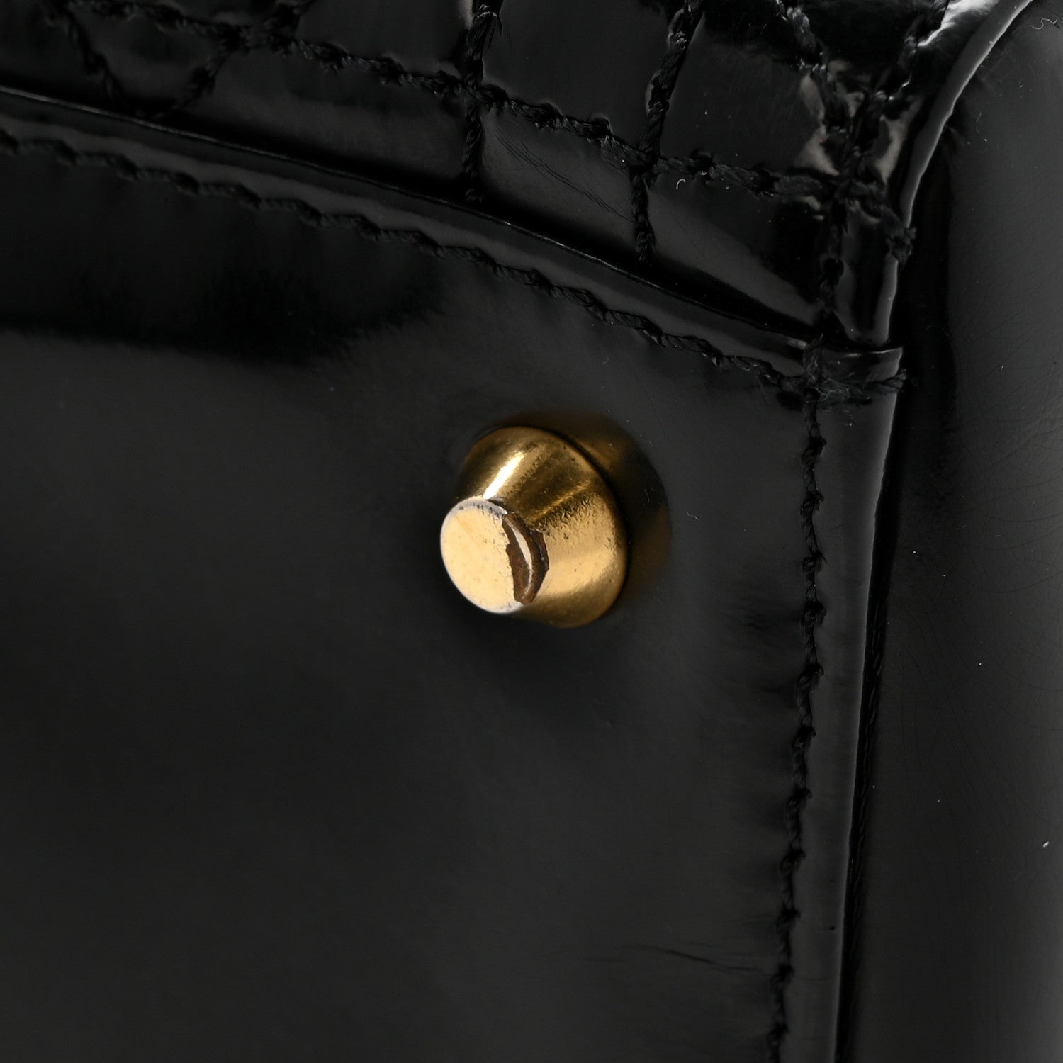 Patent Cannage Medium Lady D1OR Black