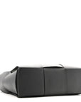Grained Calfskin Maxi Intrecciato Arco Black