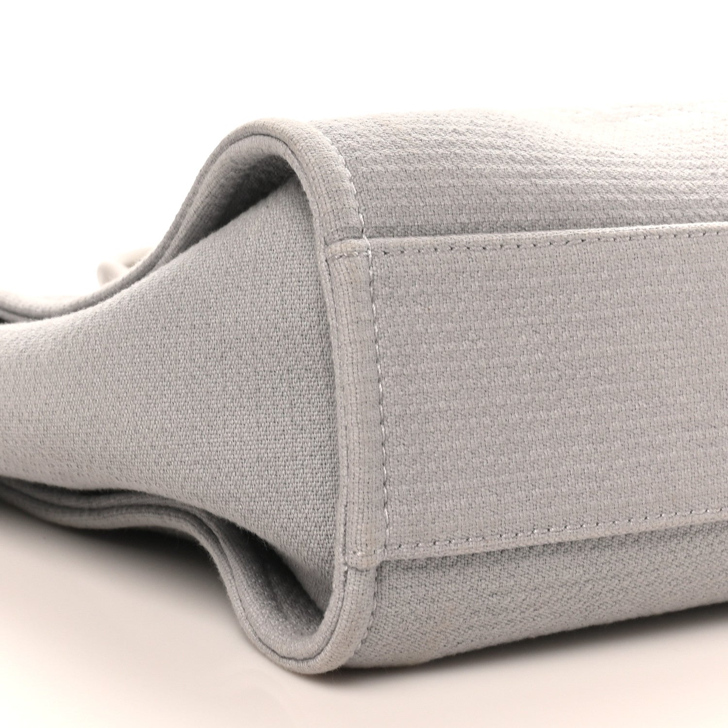 Mixed Fibers Small Deauville Tote Light Grey