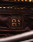 Calfskin Mini Arcadie Top Handle Bag Briarwood