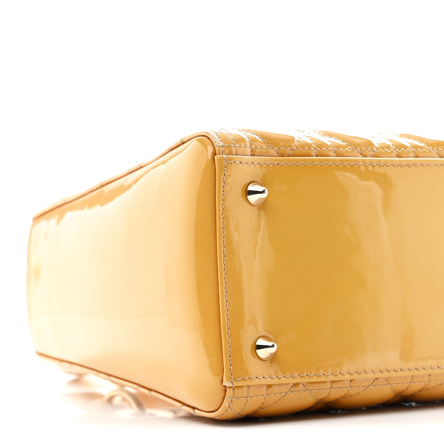 Patent Cannage Medium Lady D1OR Dark Beige
