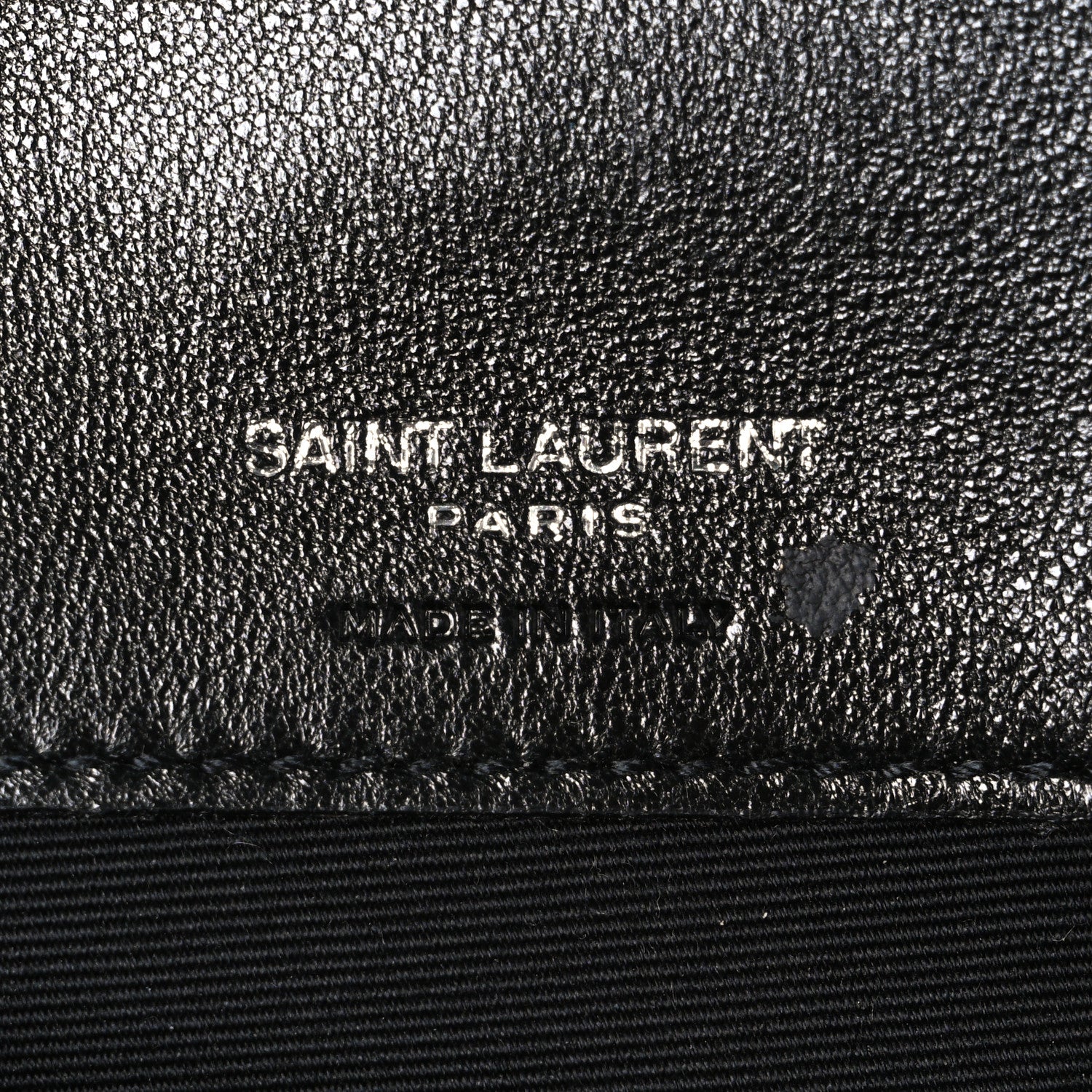 Lambskin Chevron Quilted Small LouLou Black