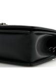 Caviar Quilted Medium Boy Flap Black