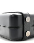 Matte Aluminum Personal Cross-Body Bag Black