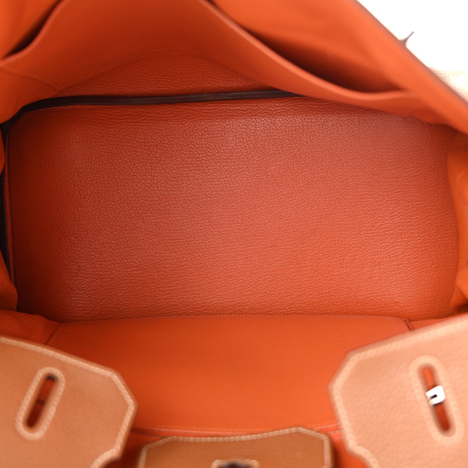 Togo Horseshoe Birkin 35 Gold Orange