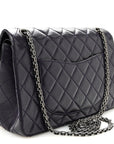 Aged Calfskin Quilted 2.55 Reissue 226 Flap Purple