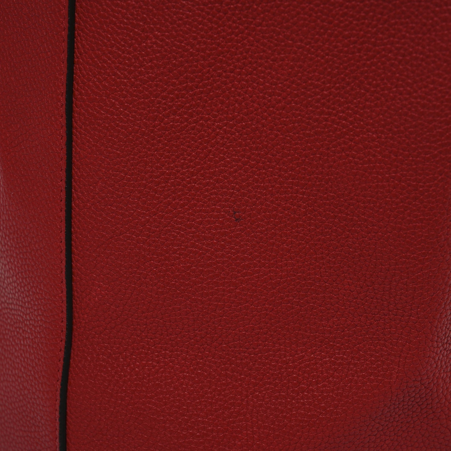 Soft Grained Calfskin Medium Belt Cabas Phantom Coquelicot