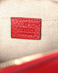 Pebbled Calfskin Small Soho Disco Bag Tabasco Red