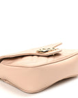 Calfskin Matelasse Super Mini GG Marmont Shoulder Bag Porcelain Rose