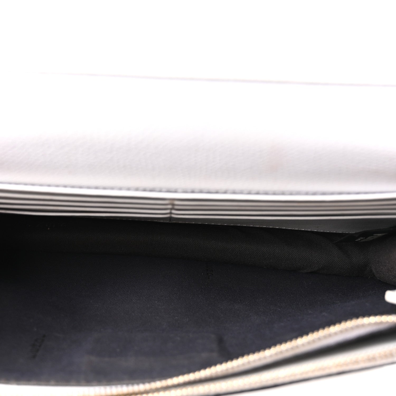Vitello Cruise F is FNDI Bi-Color FF 1974 Embossed Medium Envelope Wallet On Chain Maya Black White