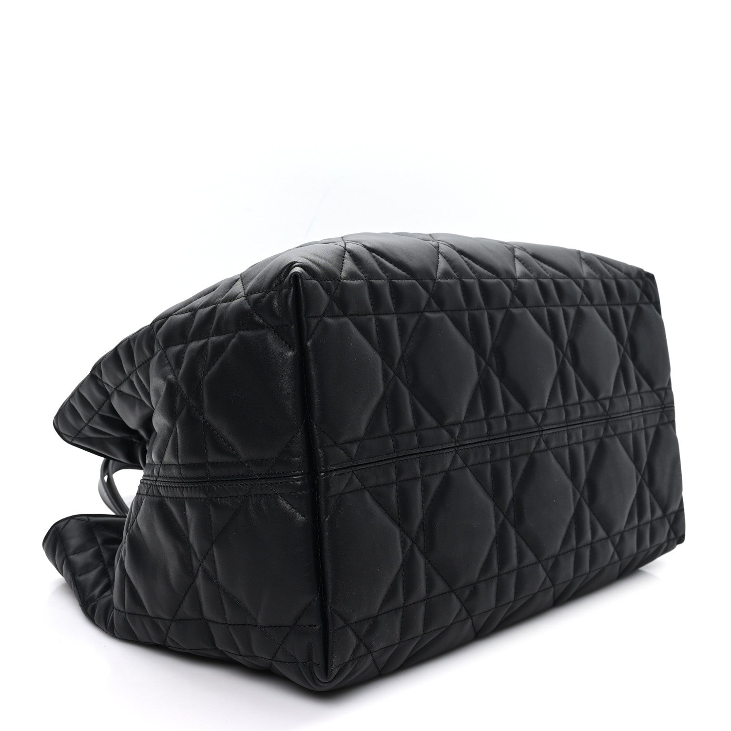 Calfskin Macrocannage Large Toujours Black