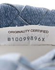 Nappa Denim Effect Intrecciato Mini Jodie Denim