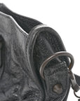Arena Lambskin Classic Hardware Medium Le City Black