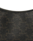 Triomphe Canvas Calfskin Ava Shoulder Bag Tan