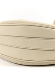 Calfskin Large The Covered J Marc Saddle Bag Cloud White