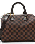 Damier Ebene Speedy Bandouliere 25