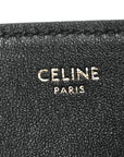 Smooth Calfskin Triomphe Small Louise Bag Black