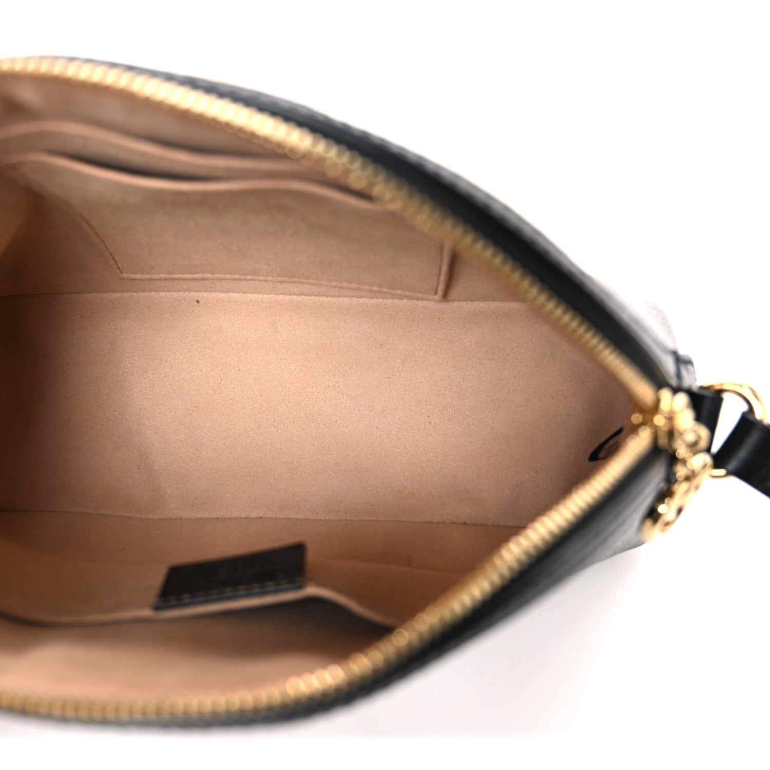 Calfskin GG Web Small Ophidia Dome Shoulder Bag Black