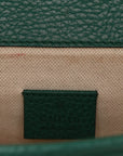 Calfskin Mini Dionysus Shoulder Bag Emerald