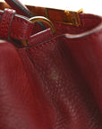 Vitello Elite Regular 2Jours Tote Rosso Scuro Ciliegia