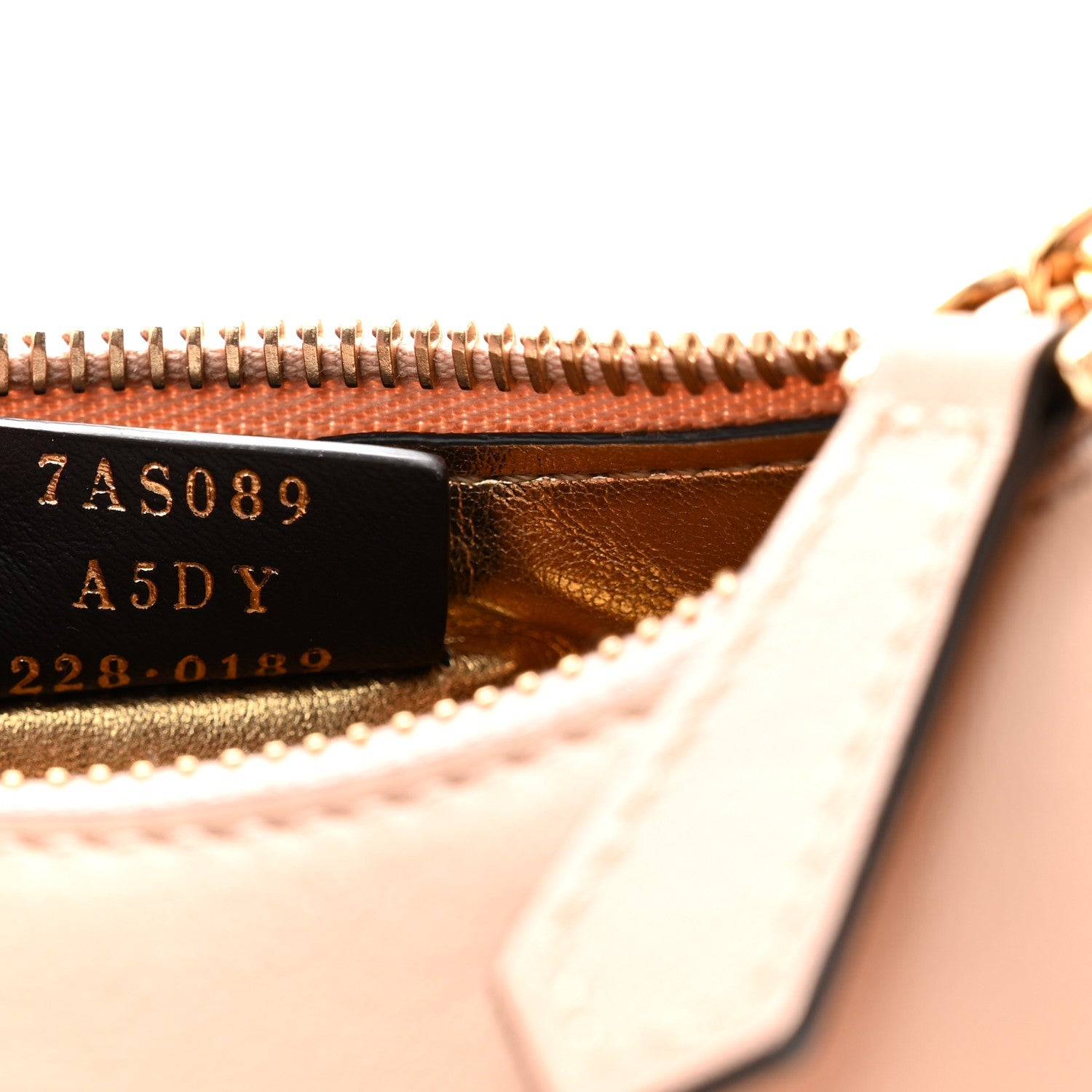 Vitello Grace Matte Nano FNDIgraphy Hobo Charm Light Rose