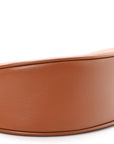 Smooth Calfskin Medium Strap Ava Triomphe Shoulder Bag Tan
