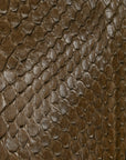Snakeskin Smooth Calfskin Mini Tri-Color Luggage Fuchsia