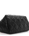 Calfskin Macrocannage Large Toujours Black