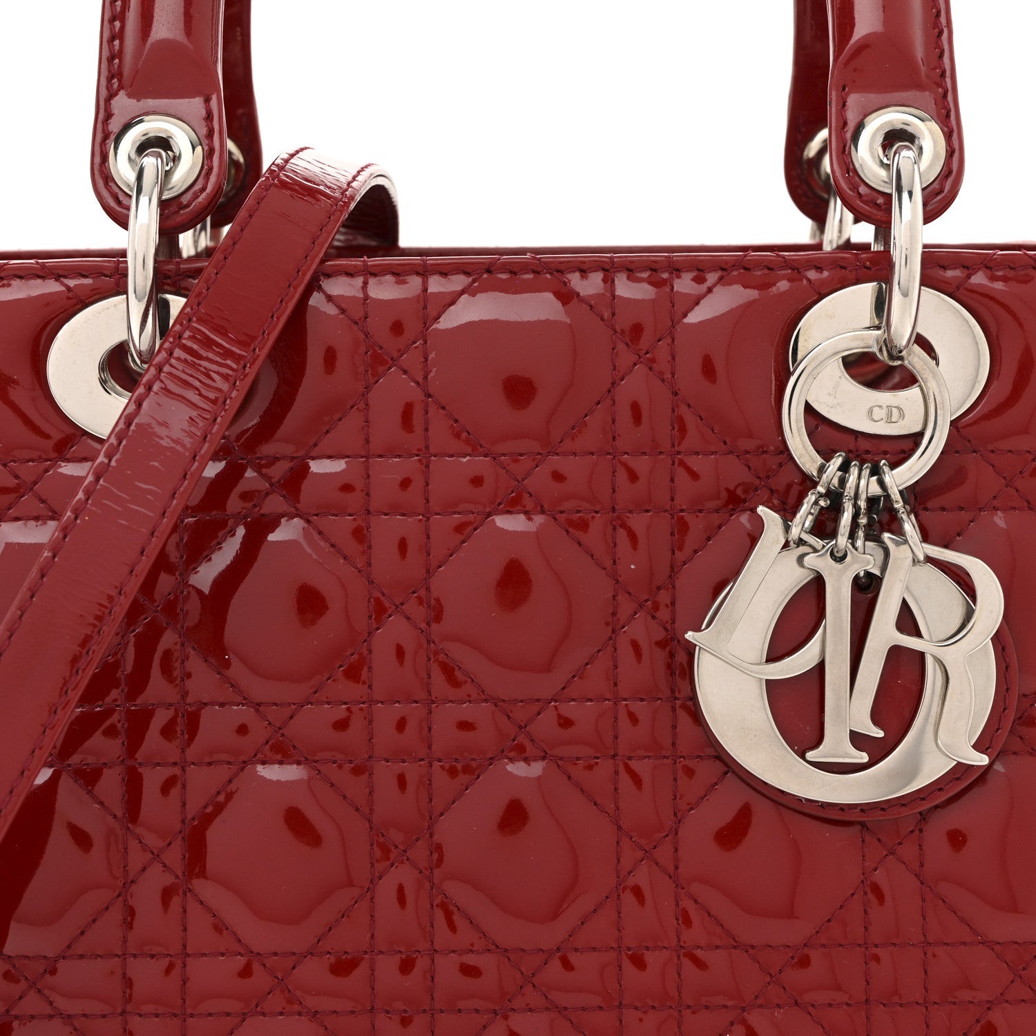 Patent Cannage Medium Lady D1OR Red
