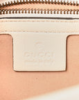 Calfskin Matelasse Small GG Marmont Shoulder Bag White