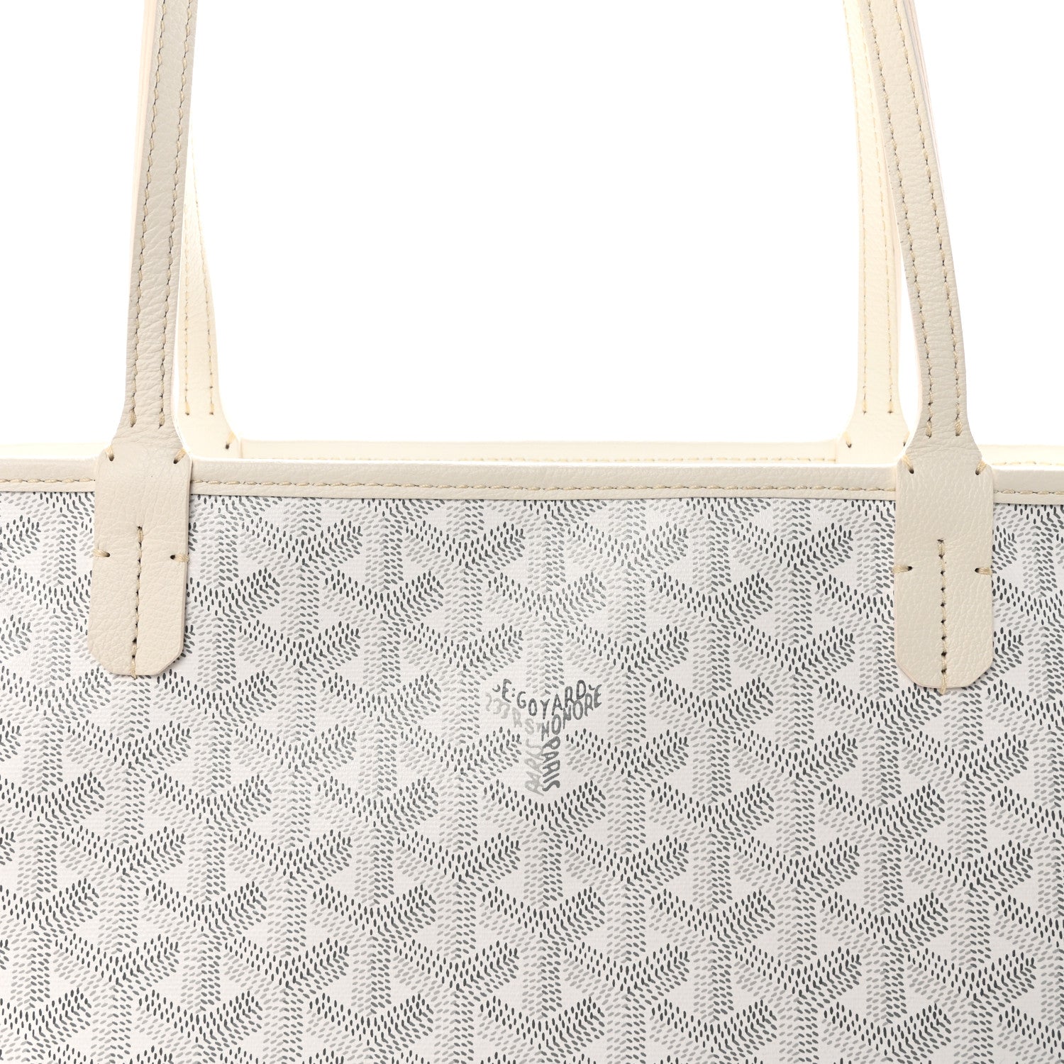 Goyardine Artois MM White