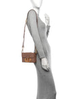 Smooth Calfskin Micro 30 Montaigne Flap Bag Pale Pink