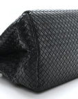 Nappa Intrecciato Milano Tote Black